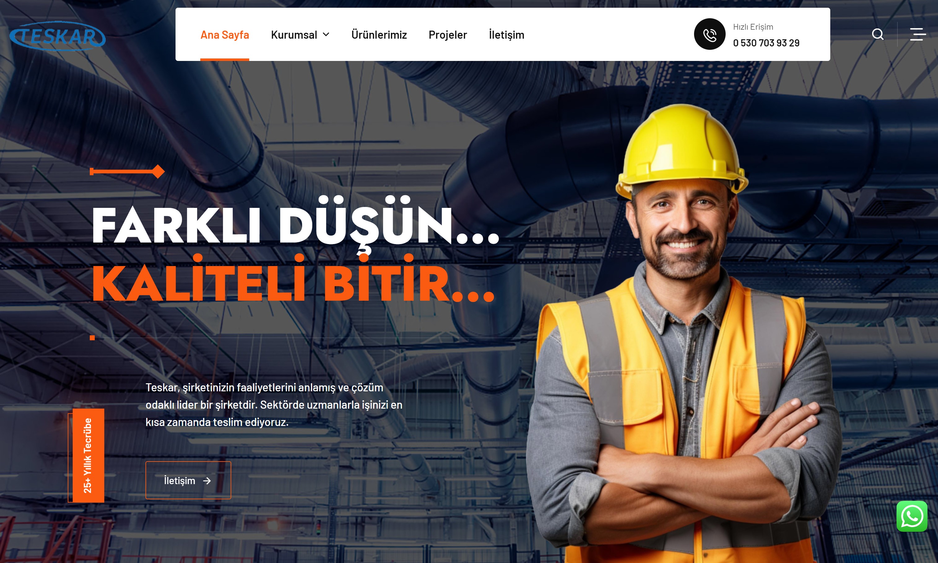 Teksar Havalandırma Web Sitesi